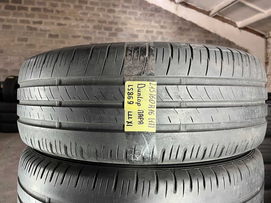 LS869 Літні шини 215/60r16 Dunlop Enasave EC300+ пара резина р16