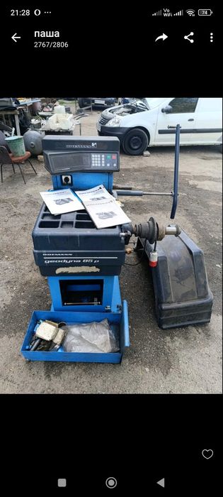 Балансіровочний станок Hofmann geodyna 85 p