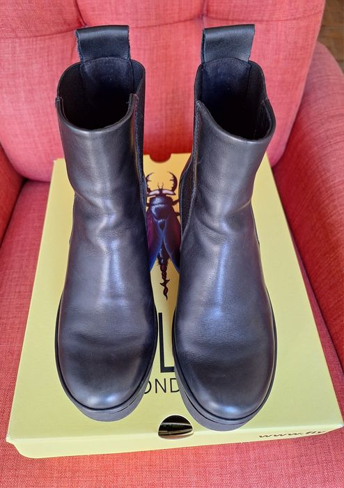 Fly London Boots/Ankle Boots, Model BAGU233FLY, Black, Size 3864552763235585120