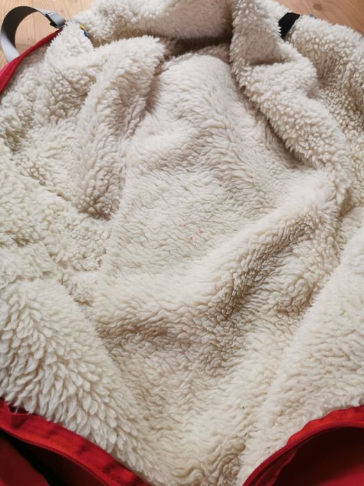 Spiworek do wózka, sanek wełna, duży