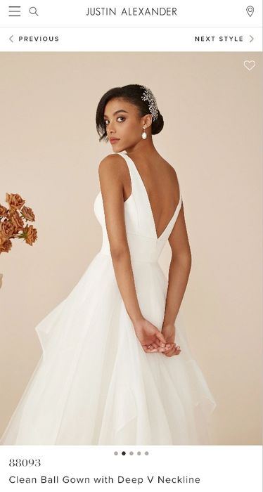 Vestido noiva Justin Alexander