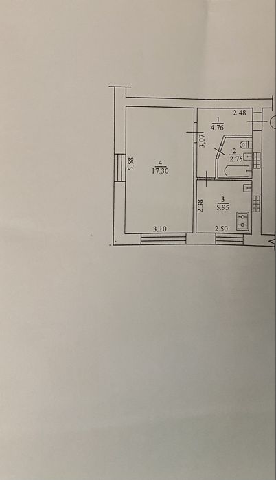 Продаж 1о кімнатної квартири Нагірна частина біля 18 школи