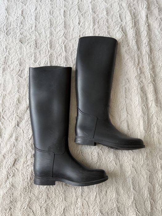 Decathlon kalosze jeździeckie / oficerki rozm. 36 (wkładka 23,5 cm)