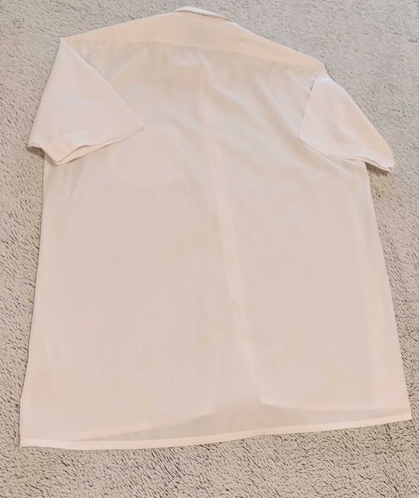 Camisa Branca, Clássica, manga Curta - Tam M - Marca Harry Morgan
