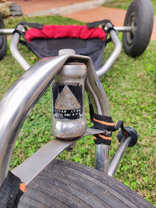 Triciclo kitesurf, kite buggy