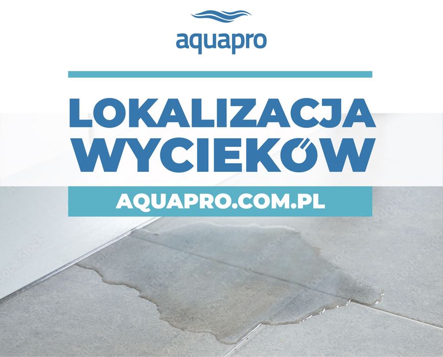Lokalizacja wycieków, nieszczelności pogotowie WOD-KAN Cała POLSKA