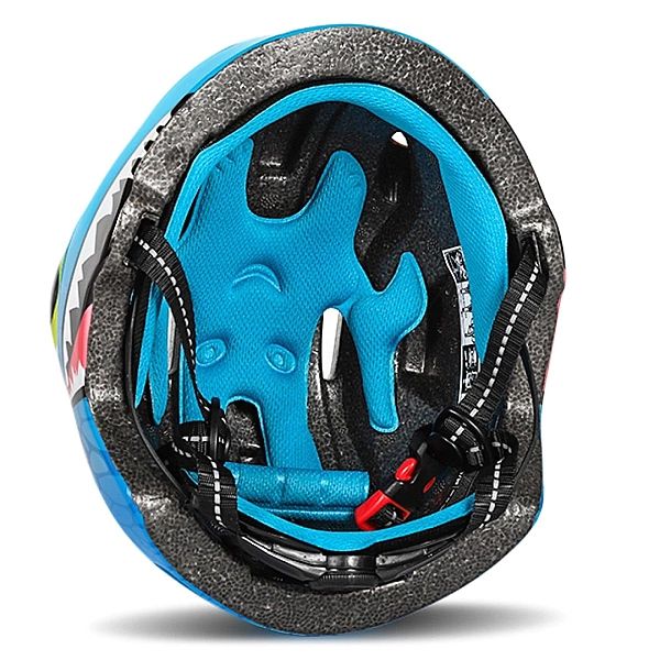 Kask rowerowy dziecięcy Wozinsky lekki S - niebieski