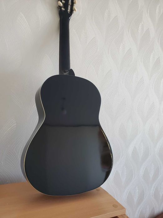 гитара 3/4 для ребенка классическая с мягкими струнами черная