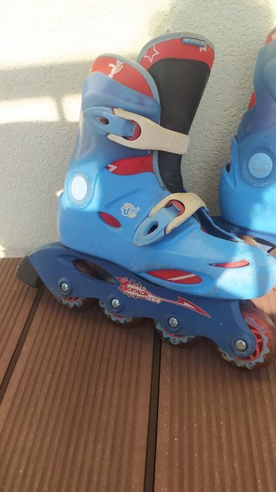 Rolki dziecięce rozm 32-33 -używane