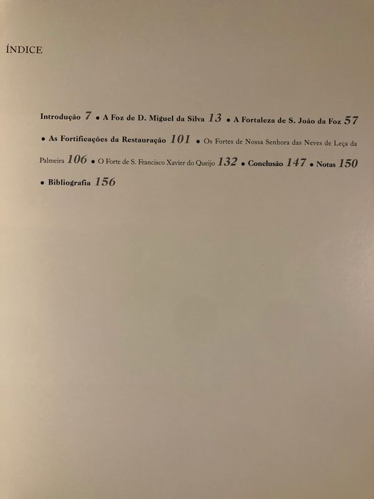 Portugal Militar Séc. XVII e XVIII / Fortificações do Litoral Portuense