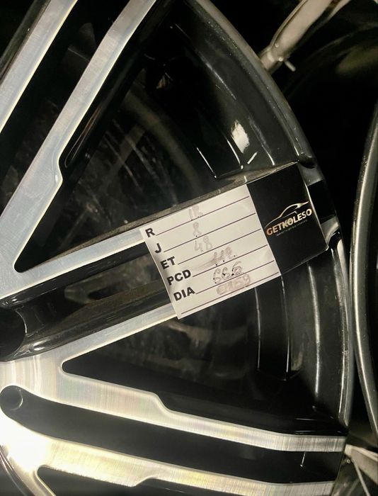 Диски 5/112 r18 Tomason в крутому стані