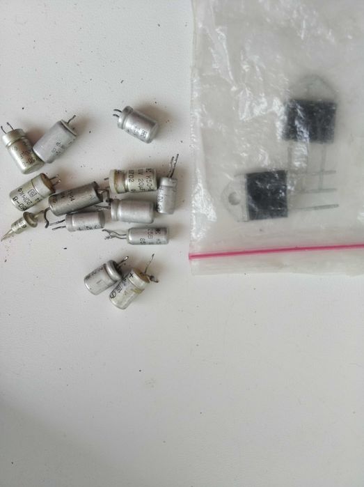 Конденсатори, резистори,транзистори,радіодеталі,мікроплати