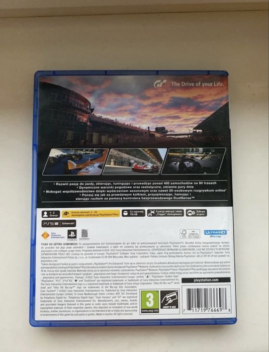 Gran Turismo 7- PlayStation 5 – wersja pudełkowa (na napęd).