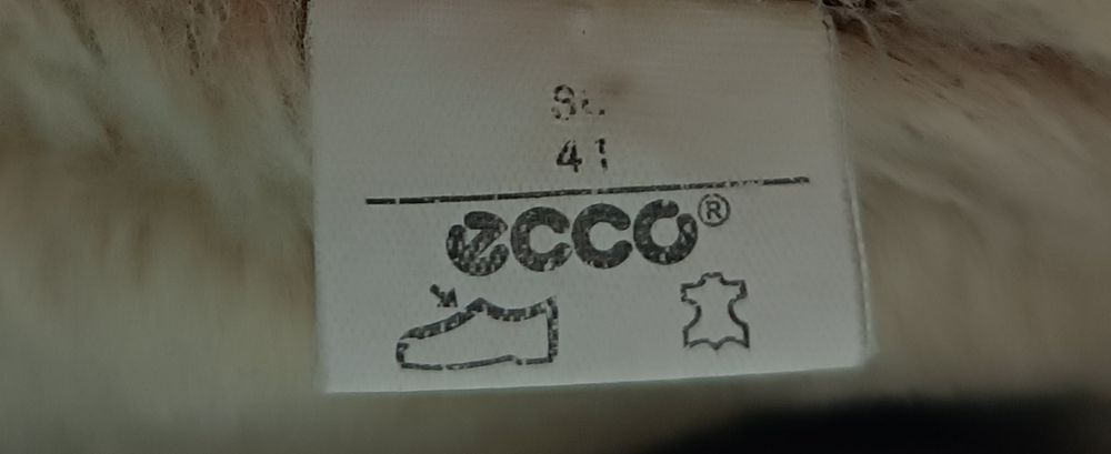 Buty Ecco Śniegowce Siberia Ocieplane Oryginalne Zimowe r. 41