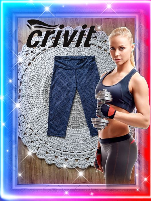 Spodnie leghinsy crivit 36 38