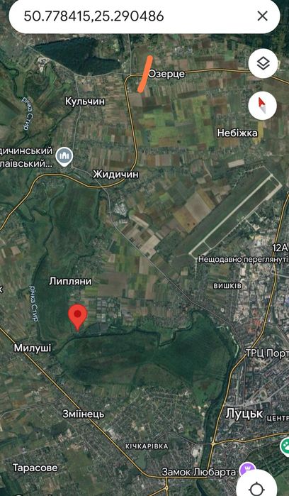 Земельна ділянка під забудову