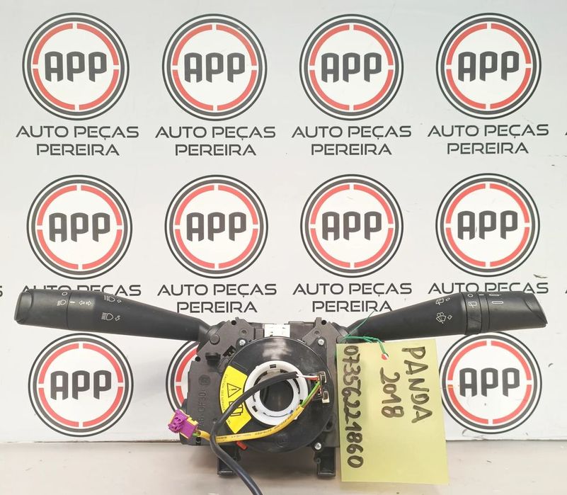 Comutador luzes piscas Fiat Panda 2018, referência 07356221860.