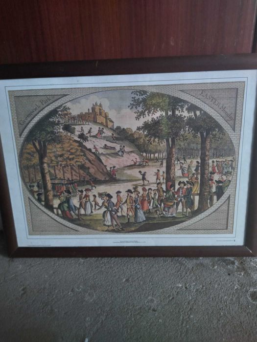 Quadro inglês original