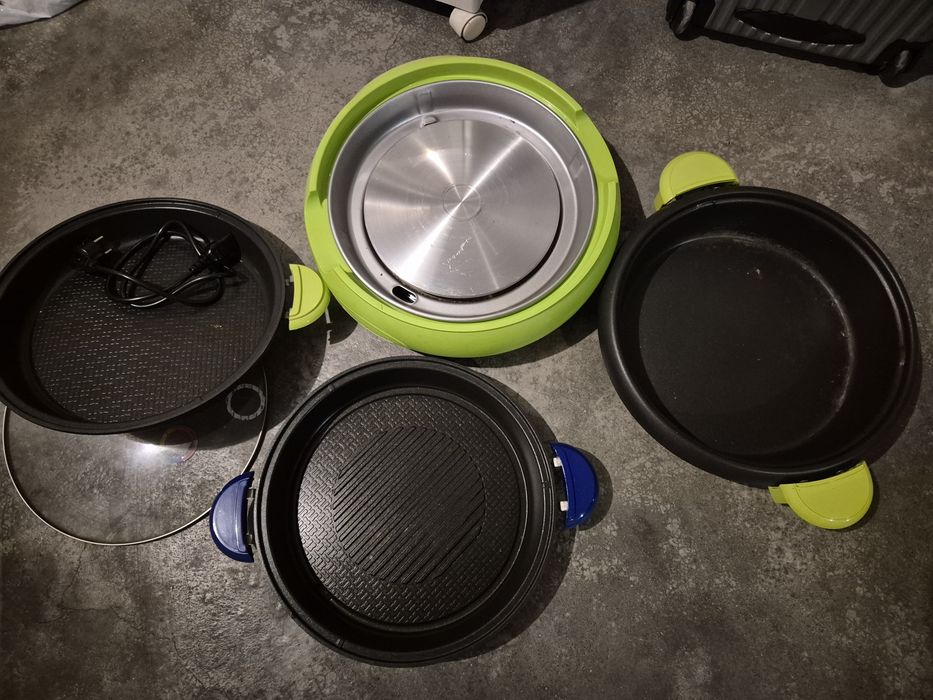 Panela eletrica e grelhador