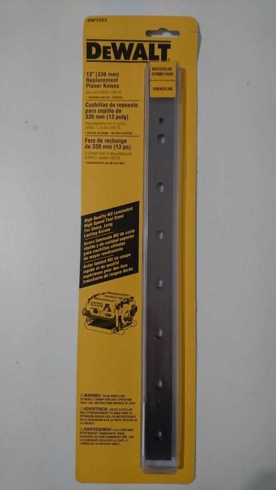 Оригинальные ножи Dewalt DW7352 для рейсмуса Dewalt DW735X DW735: 2 230 ...