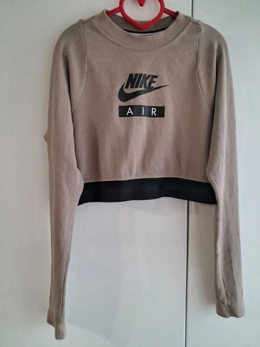 Nowość 2026:) beżowy krótki top Nike roz M