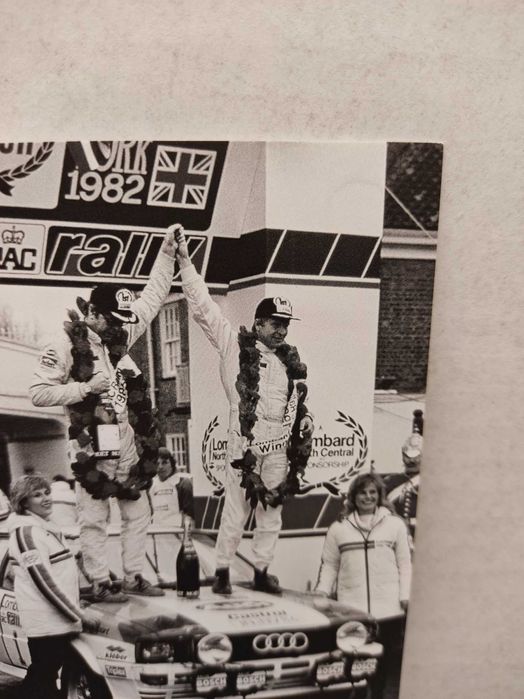 Pocztówka widokówka Audi quattro victories