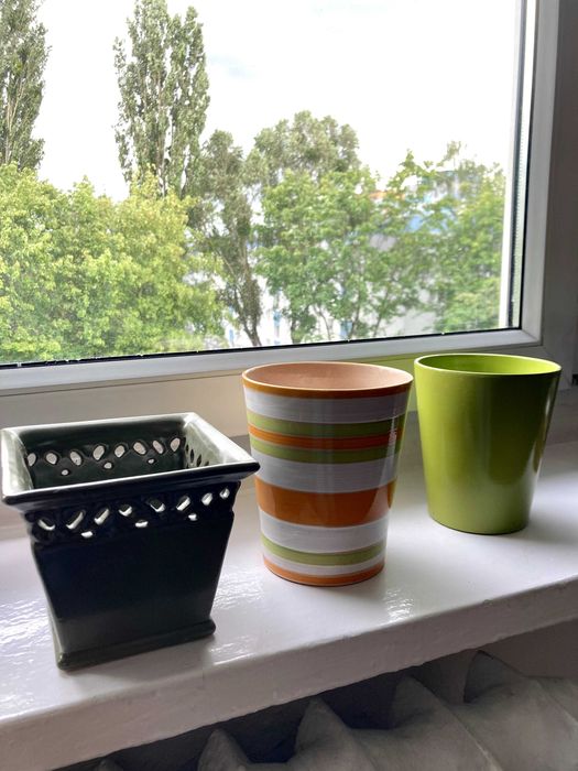 osłonki komplet 3 szt. zielone ok. 12 cm