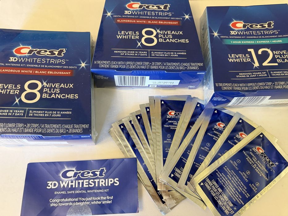 Paski wybielające Crest 3D whitestrips