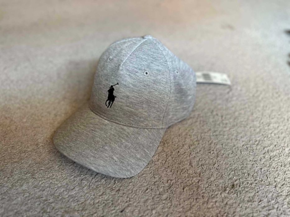 Czapka Polo Ralph Lauren 5 Panel Modern Sport Cap – Grey Heather – NOWA z metkami