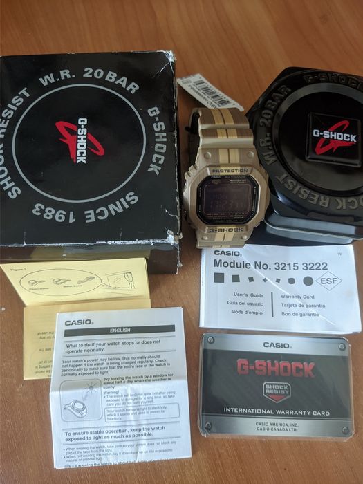 Casio G-Shock gwx 5600 wb