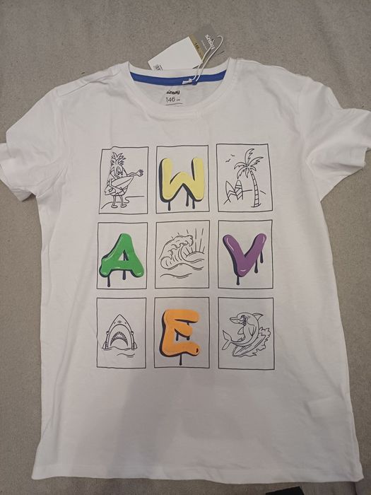 T-shirt chłopięcy rozmiar 146 Sinsay