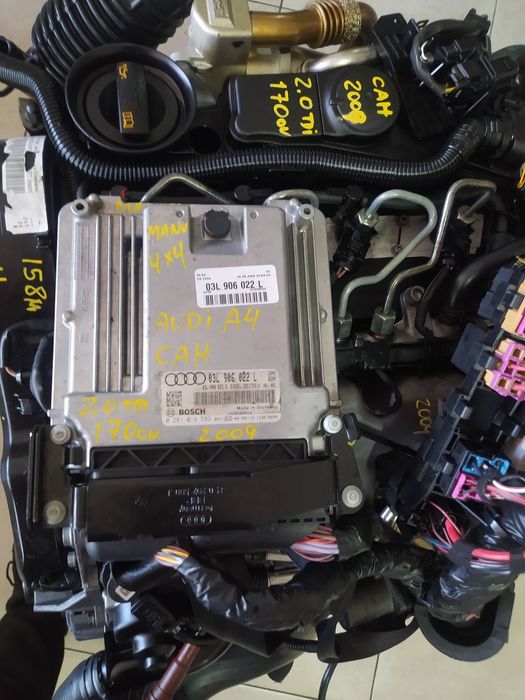 centralina audi A4 2.0TDI 170cv CAHA  0281014593 / 03L906022L  Telf 933 023 959