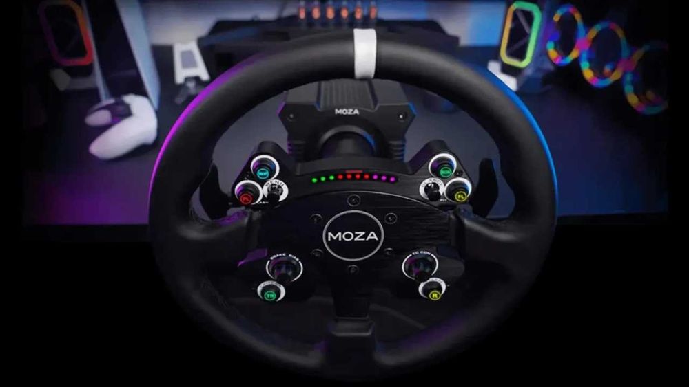 Кермо MOZA Racing CS V2P for PC RGB (RS057_Moza).Нове!