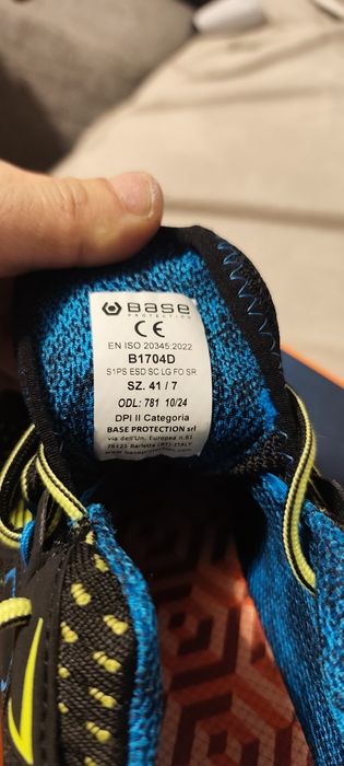 Buty robocze base d1704d polboty BHP 41r