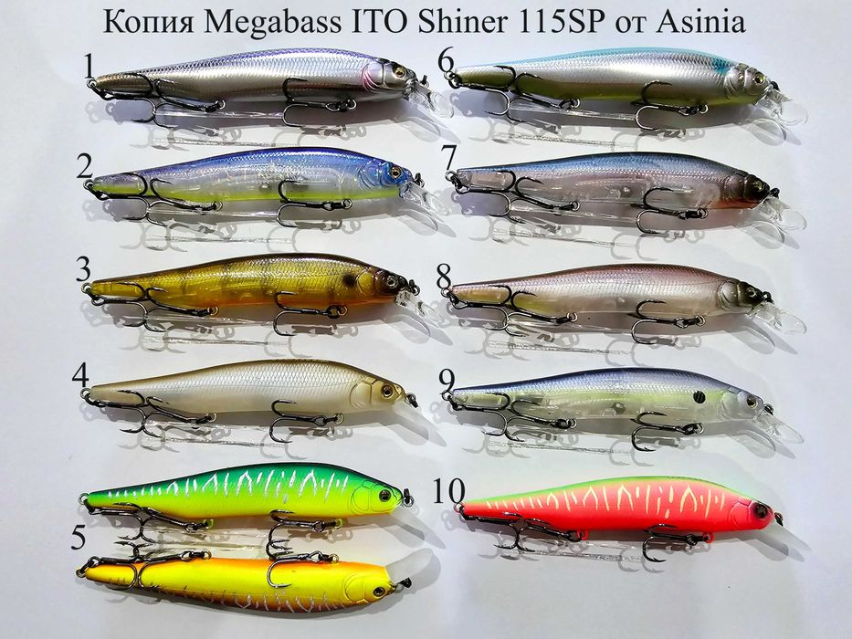 Воблер O.S.P. Rudra, Asura, Khamsin ITO Shiner MagSquad от Asinia