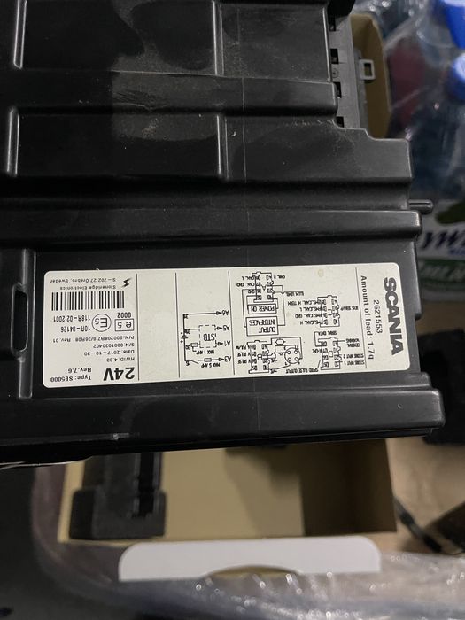 Tachograf Scania R SE5000 Rev. 7.6