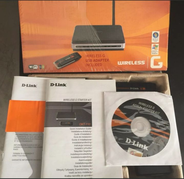 D-LINK Wireless G Router DKT-110