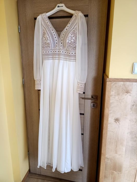 Sprzedam suknię ślubną. Styl Boho .