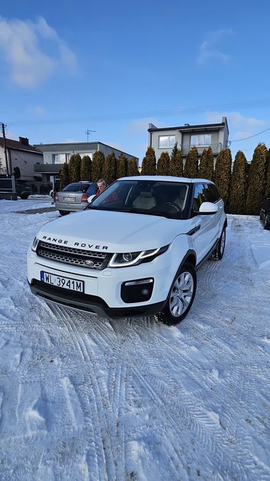 Sprzedam Land Rover Evoque biały z jasnym wnętrzem