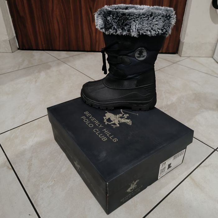 Śniegowce chłopięce marki Beverly Hills Polo Club rozmiar 29