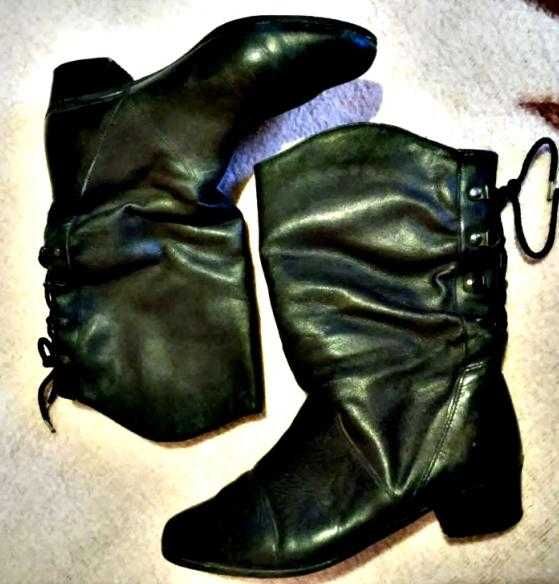 Kozaki damskie wkładka 25cm