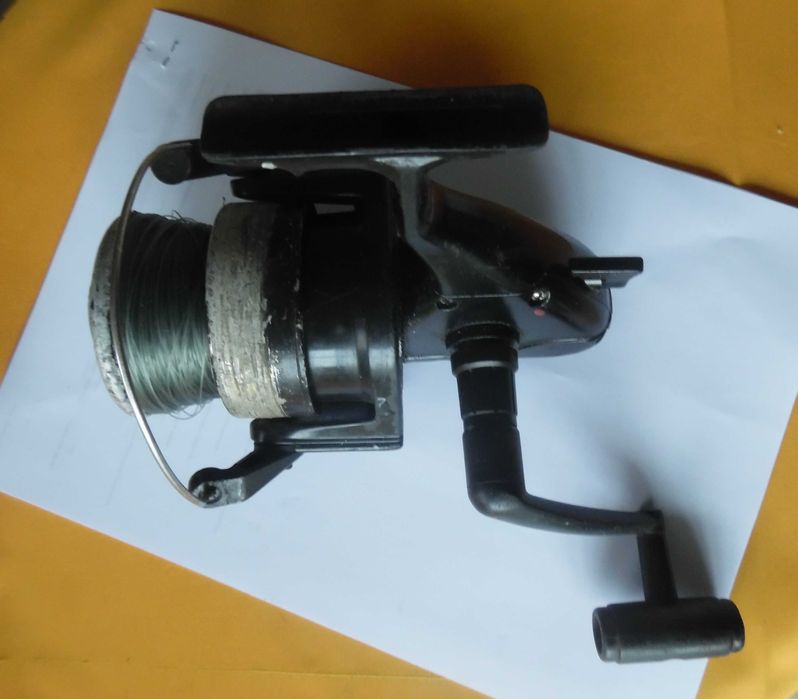 Conjunto de 5 molinetes pesca mar coleção peças ou reparação