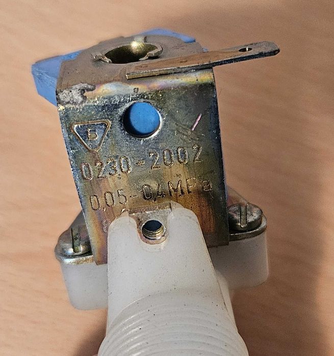 Elektrozawór pralki automatycznej