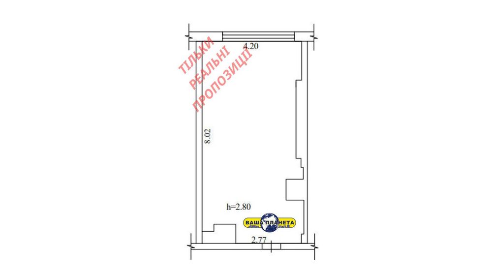 Продам квартиру 33,8 м.кв. в ЖК Фаворит