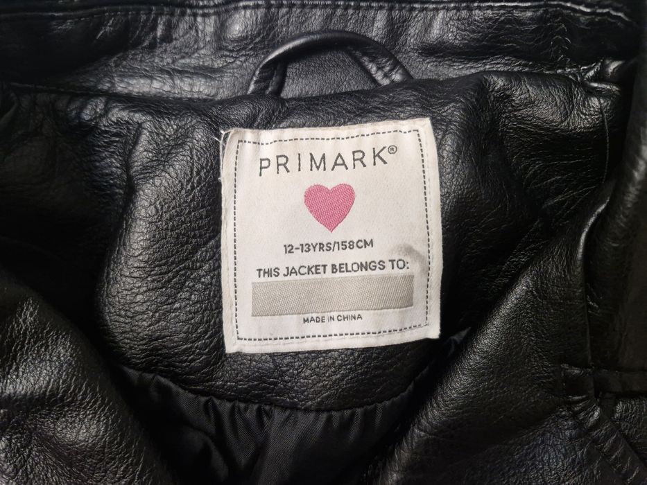 Куртка шкіряна кожаная Primark 10-11 років р146 демисезонная весняна
