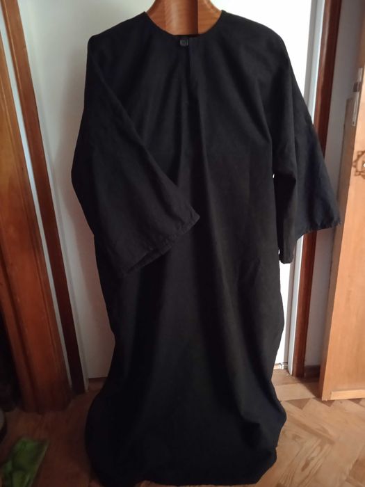 Haloween túnica preta grande