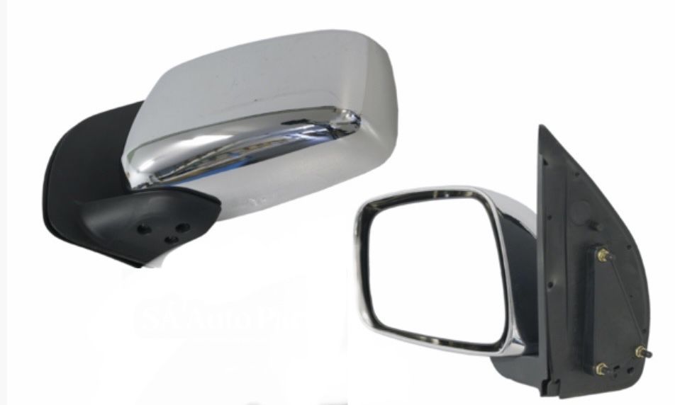 RETROVISORES CROMADOS ELETRICOS NISSAN NAVARA D40