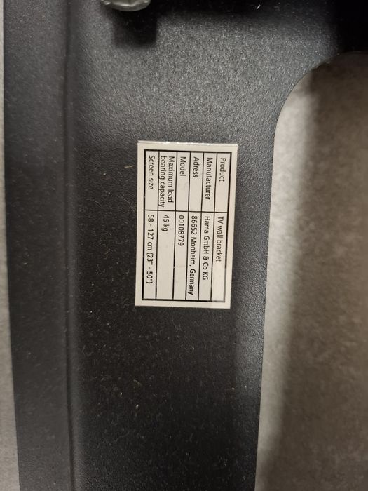 Uchwyt ścienny do telewizora