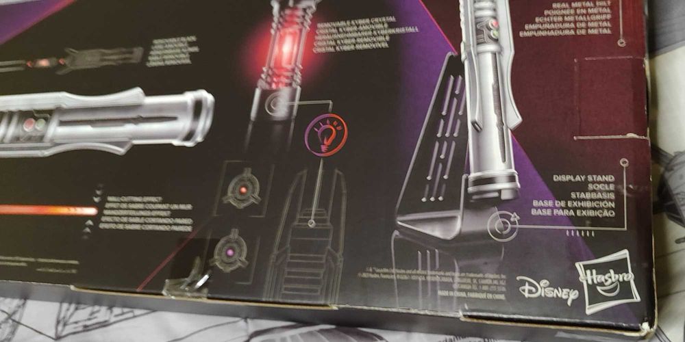 Новий Світловий Меч Hasbro Star Wars FX Elite DARTH REVAN Black Series