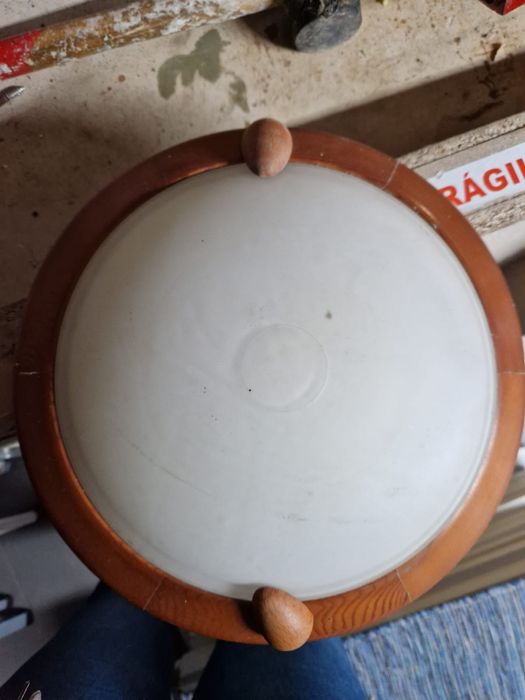 Candeeiro de teto raso, vintage442067065085644801